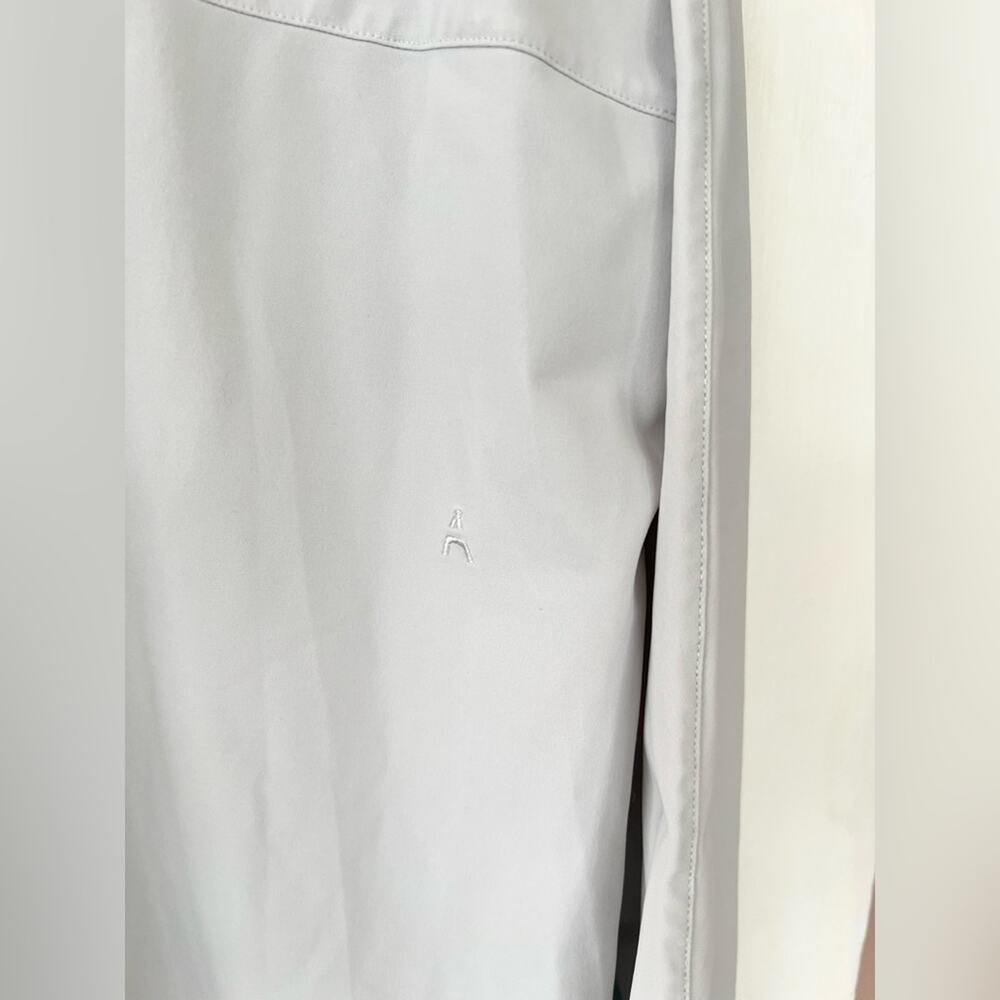 Aday Something Borrowed Grey Blouse Tailored Work… - image 7